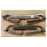 2 Folding Draw Knives
