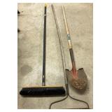 Shovel, Rake & Broom