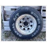 Rim & Tire P235/75/R15