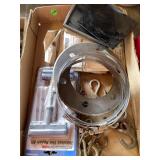 Welding Hood Glass, Tire Repair Kit & Clamps