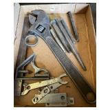 15" Cresent Wrench & Punches