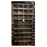 Metal Shelf 3ft W x 7 ft H