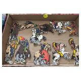 Double Sided Cardboard Cowboys & Indians