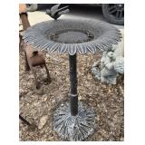 Metal Bird Bath