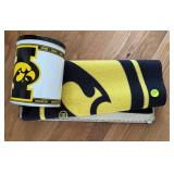 Iowa Hawkeyes Rug & Tin