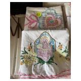 2 Pairs Embroidered Pillowcases