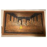 Copper 'Last Supper' Wall Decor