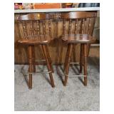 Pair of Bar Stools 30' floor to seat