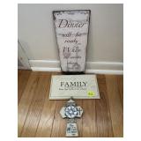 3 Pieces of Wall Decor