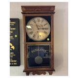 Antique Regulator Wall Clock 15' x 36'