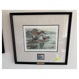 Ducks Unlimited Print 1984 17x15.5'