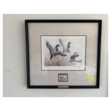 Ducks Unlimited Print 1985 17x15.5'