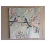 Bird Print on Canvas