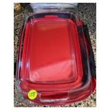 Pyrex Baking Dish w/Lid & Carrier