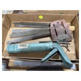 Files & Caulk Gun