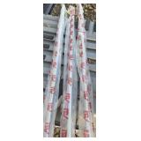 NEW Clothes Rod w/End Caps - 3 Kits