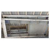Antique Windows w/Patterned Glass (qty2)
