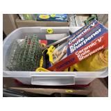 Knife Sharpener, Suet Feeders in Tote w/Lid