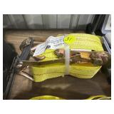 Ratchet Tie Down w/ Double J Hook NEW