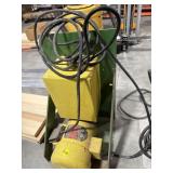 Electric Motor on Stand w/Foot Pedal