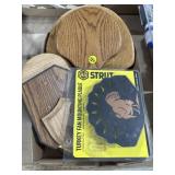 Turkey & Deer Mount Plaques