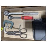 C-Clamps, Ratchets, Drill Bits