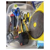 Utility Knife, Screwdrivers, Meas. Tape, Misc.