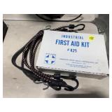 First Aid Box (Empty) & Bungee Straps