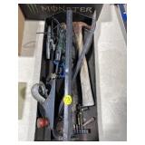Tool Tray, Plane, Crow Bar, Hammer, Misc.