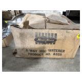 Mormans Cast Iron Hog Waterer NIB