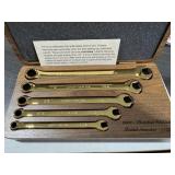 Craftsman 2003  22K Gold Plated Wrench Set