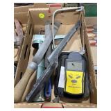 Files, Caulk Gun, Moisture Meter