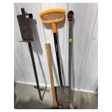 Post Auger, Shovels & Pik