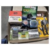 DeWalt Knifes, Meas. Tapes, Batteries
