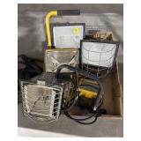 Assorted Halogen Work Lights