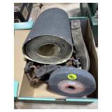 Floor Sandpaper, Grinding Stone & Harnes