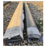Roofing Drip Edge-Bronze Color New 37 Pcs.