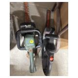 Pair of Electric Hedge Trimmers