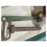 Crescent Wrench & Hitch Pin