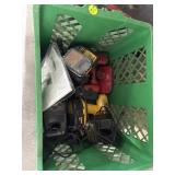 Crate w/Drills, Charger & Dead Batteries
