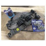 Fish On Rod Holder Brackets, Trim Guide, Rope Grip