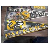 Packers Hat Rack & Pennant