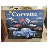 Corvette Metal Sign