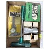 Bullet Puller, Powder Trickler, Calipers