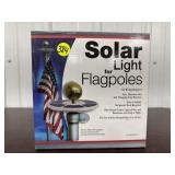 Solor Light for Flag Pole NEW
