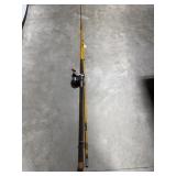 Fishing Rod & Reel (Cracked Long Beech Reel)