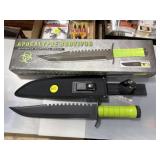 Sawback Survival Bowie Knife