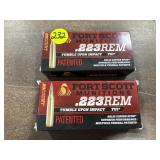 Fort Scott .223 REM 2 Boxes