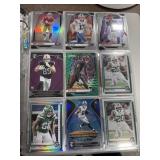 Football Cards in Binder