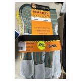 3 Pr NEW Work Gloves LG